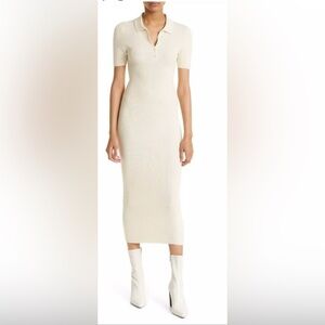 Rag & Bone Cream Knit maxi dress